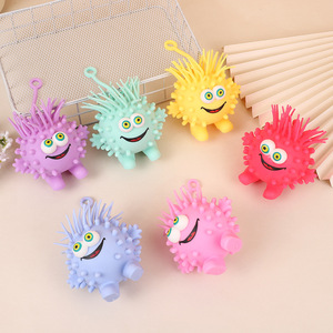 Mini TPR Bulging-Eyed Stress <b>Ball</b> <b>Squeeze</b> Toy Super Soft Portable Creative Gift for All Ages - Product Image 1