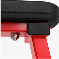 Banc de musculation en métal commercial BH1016 avec fonctions de sécurité pour l'entraînement en force et la musculation