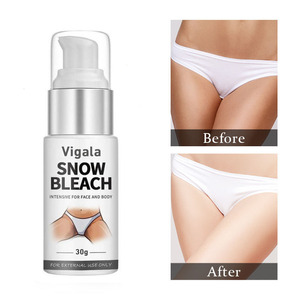 קרם הלבנה לגוף פרטי, אורגני, איכותי, לבן כשלג, להלבנה מהירה, מועשר בוויטמין B5 וניאצינמיד לעור כהה - Product Image 3