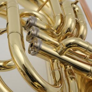 <span class=keywords><strong>Euphonium</strong></span> Bb plat en laiton laqué or, <span class=keywords><strong>prix</strong></span> d'usine professionnel - Product Image 6