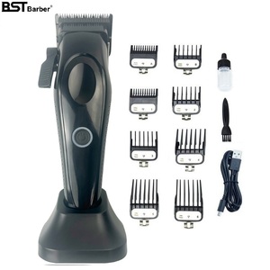 2025 nuevas cortadoras de pelo de peluquero eléctricas profesionales DLC cuchilla cortadora de pelo para hombres máquina cortadora de pelo proveedores de peluquero - Product Image 1