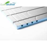 Aislamiento de Calefacción por Suelo Radiante de Bajo Perfil, Panel de Calefacción por Agua, Lámina de Aluminio Flexible de 200 Micras para Apartamentos