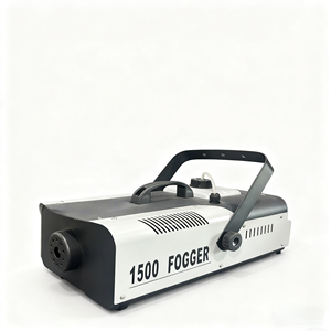 เครื่องพ่นควัน DMX1500W ยอดนิยม พร้อมรีโมทคอนโทรล ไฟ AC110-220V ระยะพ่น 10 เมตร สำหรับงานแต่งงานและการแสดงบนเวที - Product Image 1