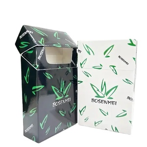 Bán buôn 10 20 gói rỗng vuông các tông giấy tùy chỉnh in ấn thuốc lá Hộp túi giấy xì gà bao bì - Product Image 1