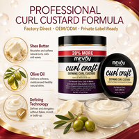 Masque capillaire bio nourrissant pour cheveux bouclés, soin profond, crème revitalisante pour cheveux bouclés, marque privée