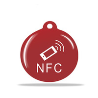 Programmier bare Social Media wasserdichte Aufkleber Tag Telefon RFID Epoxy NFC Tags Aufkleber