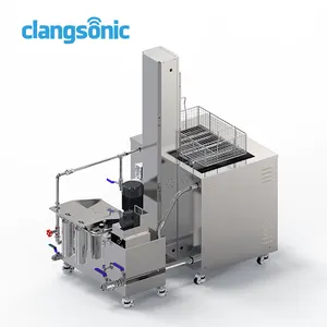 Clangsonic Industry Auto Parts DPF Engine Block Carbon Cleaning Machine 85l 1500w 130khz Ultrasonic Cleaner