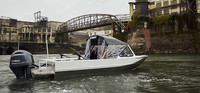 Kinocean — cabine résistante en aluminium, bateau de pêche et de Sport, soudage profond V