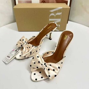 ZA2026 Nuove <span class=keywords><strong>Scarpe</strong></span> Estive da <span class=keywords><strong>Donna</strong></span>, Effetto Satinato con Fiocco, Eleganti Sandali alla Moda con Punta Quadrata e Tacco Sottile - Product Image 4