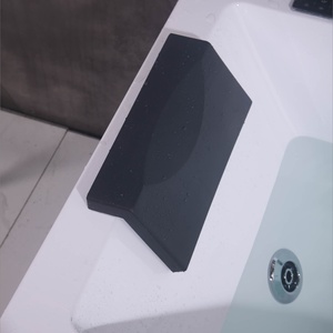 Spa Jacuzzi d'angle portable en acrylique pour deux personnes, design moderne, écologique, avec robinet inclus - Product Image 5