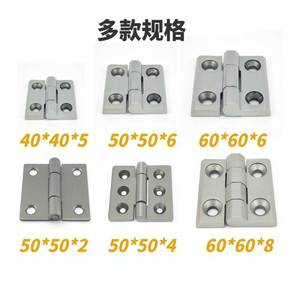 Charnière industrielle robuste en acier inoxydable 304 Hui Ding pour porte de placard, dimensions variées (80x69x8, 50x50x4, 79x64x6, 100x100x6, 65x55x6, 75x75x6) - Product Image 5
