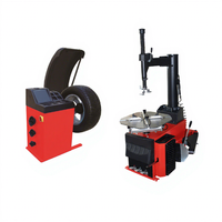 Ensemble d'équipements de service pour pneus d'atelier, changeur de pneus efficace, équilibreuse de roues, diamètre maximum du pneu 1050 mm, 110 V/220 V/380 V