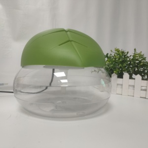 Auto <strong>air</strong> Freshener Water Based Freshener Hot Sale Leaf Shape Revitalisor <strong>air</strong> <strong>Purifier</strong> with <strong>Blue</strong> Lights Humidifiers - Product Image 1