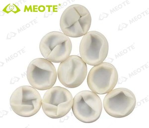 MEITE MEDICAL, 100 Uds., herramienta duradera antideslizante para odontología, juegos de dedos desechables, Protector Dental de goma, juegos de dedos de látex - Product Image 6