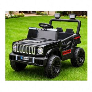 Auto Eléctrico para Niños de 4 Ruedas con Motores Dobles de 6V4Ah, Batería Recargable, Educación Temprana, Control Remoto por Teléfono, Volante, Plástico Resistente - Product Image 1
