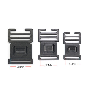 Plastic Bag Buckle A045 25MM 30MM 38MM <b>Adjustable</b> Webbing <b>Strap</b> Buckle For Waist Bag Backpack Accessory - Product Image 2