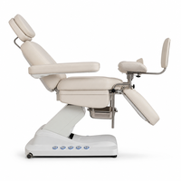 Table d'examen électrique à 3 moteurs, forme en U, siège creux, cuvette en acier inoxydable, base en ABS, pour gynécologie et réparation du plancher pelvien en clinique