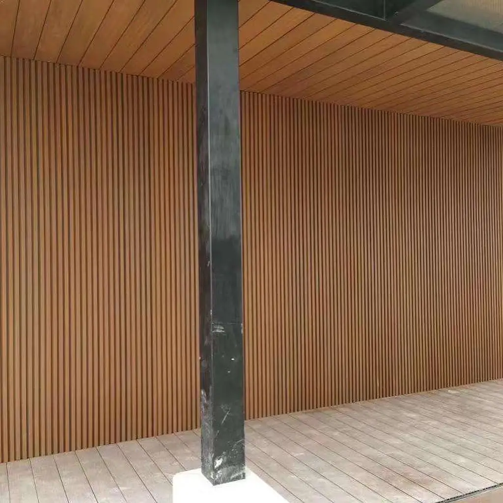 壁パネルWPC屋外複合材PVC木製
