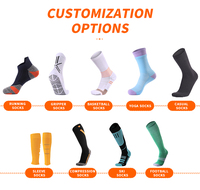 Chaussettes de sport professionnelles en jacquard brodé avec logo personnalisé pour basketball et football, position inférieure, pour jeunes, impression de logo ODM/OEM