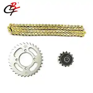 High performance motorcycle 32T-14T 420H-94L chain and sprockets kit for 49CC