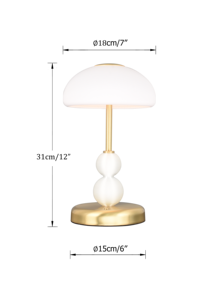 Hiện đại thanh lịch LED bảng đèn đơn giản trang trí nội thất với cảm ứng vô cấp mờ & Battery Powered tính năng - Product Image 2