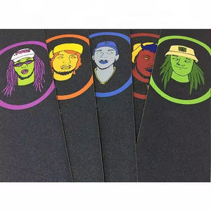 Ruban adhésif imperméable pour patins à roulettes 80 #   Papier abrasif PVC auto-adhésif antidérapant pour planche de longboard et de skateboard - Product Image 5