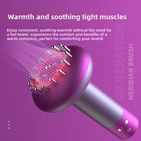 Cepillo de Masaje Eléctrico ABS Meridian-Clearing - Herramienta de Bienestar Corporal para Terapia de Espalda, Hombros, Cuello y Región Cervical