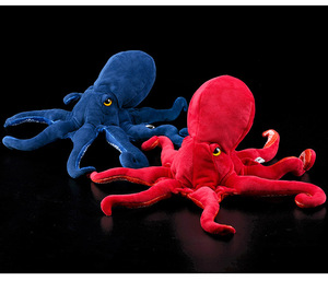 Bestseller CPC: Peluche Gigante di <span class=keywords><strong>Polpo</strong></span> Morbido e Realistico, 45cm 85cm 120cm, Rosso e <span class=keywords><strong>Blu</strong></span>, Cuscino Giocattolo Animale Marino in Cotone PP - Product Image 4