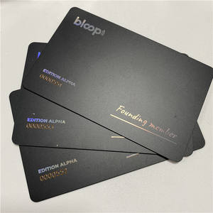 Carte de visite NFC personnalisée GSC avec technologie RFID, en plastique PVC imperméable pour le paiement et le contrôle d'accès - Product Image 2