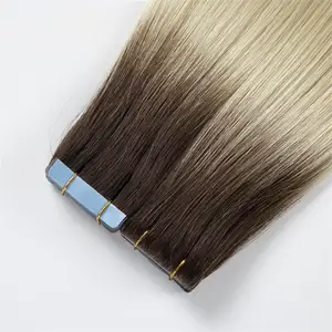 Elite Hot Sale Invisible Pu Tape Hair extensions T2/60 Russian Virgin Injected Tape in Hair Extension