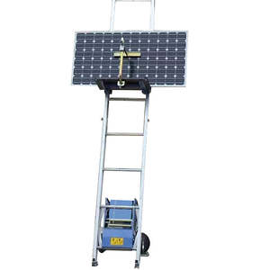 <span class=keywords><strong>Panel</strong></span> surya paduan aluminium elektrik pengangkat atap, peralatan pengangkat tangga PV untuk konstruksi - Product Image 3