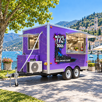 Chariot de vente ambulante Etodevice 12 pieds, norme australienne, pour glaces, café, fruits et aliments