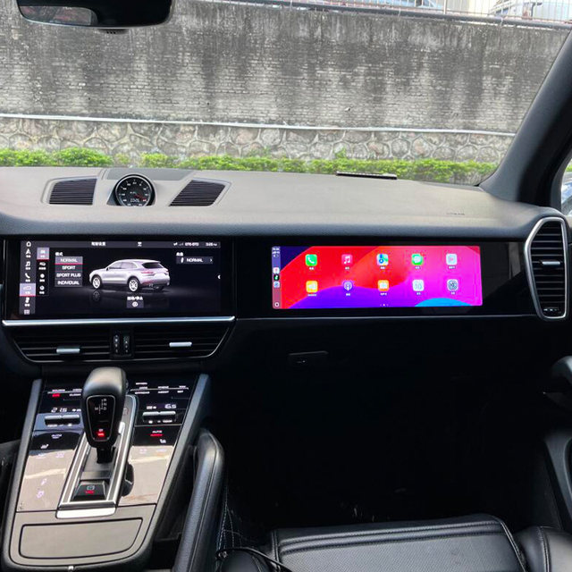 9Y0 2018-2023 Car Modification Passenger Screen Central Control Upgrade Entertainment Screen for Cayenne