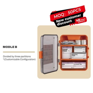 코뿔소 구조 야외 의료 상자 생존 키트 ABS PP 벽걸이 응급 의료 용품 응급 처치 키트 - Product Image 4