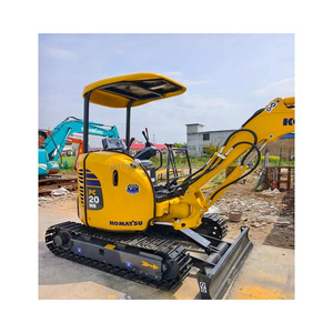 Excavadora de cadenas mini Komatsu PC20MR de segunda mano, 2 toneladas, excavadora hidráulica usada con motor y componentes de transmisión en venta - Product Image 4