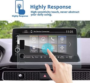 Vidrio templado GPS para Honda CRV Protector de pantalla de vidrio de 9 pulgadas Civic HRV Integra <span class=keywords><strong>Pilot</strong></span> Ridgeline accesorios de Interior de coche - Product Image 2