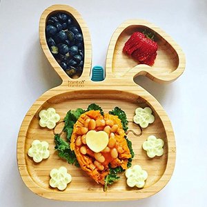Piatto da pranzo per bambini <span class=keywords><strong>sano</strong></span> in bambù eco-friendly - Product Image 3