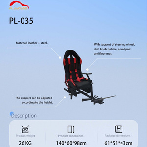 <span class=keywords><strong>Playgame</strong></span> จำลองเกมแข่งรถจำลองที่นั่งพับได้3หน้าจอห้องนักบินจำลองการแข่งรถ - Product Image 2