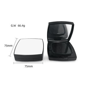 Hot Seller Personnalisé 15g Noir Réutilisable Cosmétique <span class=keywords><strong>Cox</strong></span> Carré En Plastique Coussin D'air BB CC Poudre Boîte Conteneur Matériau D'emballage - Product Image 2