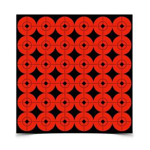 레드 9mm 에어 건 촬영 용지 대상 펠렛 클레이 종이 스티커 촬영 대상 - Product Image 4