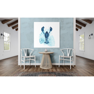 Décoration murale nautique en toile, motif homard, choix populaire pour la décoration murale de maison de plage - Product Image 1