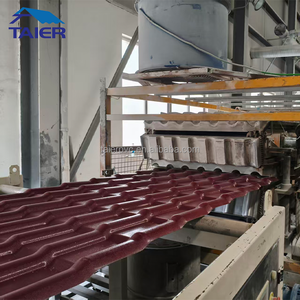 Tejas de Techo de UPVC con Forma de Onda Ecológicas, Paneles de Techo de Resina Sintética ASA de Alta Calidad en Rojo y Rojo Jujube - Product Image 3