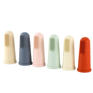 Cepillo de Dientes de Silicona de Grado Alimenticio para Bebés T-1450, Cepillo Suave para <span class=keywords><strong>Limpieza</strong></span> <span class=keywords><strong>Dental</strong></span> - Product Image 4