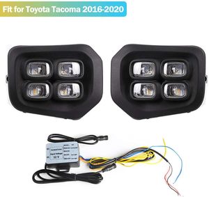 LUMA Auto Exterior Parts <b>LED</b> Fog <b>Light</b> <b>Cover</b> With Fog for 2016-2023 SR5 Dual Color Front Bumper Fog <b>Light</b> - Product Image 4