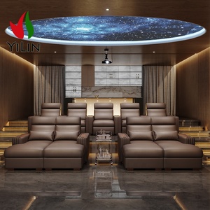 Villa moderne personnalisée pour le <span class=keywords><strong>salon</strong></span> Chaise longue canapé-lit causeuse de luxe Home Cinema Design cadre en métal nouvelle solution de guichet unique pour la maison - Product Image 1
