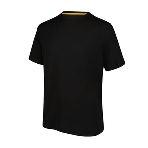 เสื้อยืดวินเทจผู้ใหญ่ขายส่ง น้ำหนัก 180 กรัม ผ้าฝ้าย 100% สีพื้นเรียบ ไซส์ใหญ่ สีดำ แพ็ค 2 ตัว พร้อมบริการออกแบบโลโก้ตามสั่ง - Product Image 1
