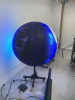 Pantalla LED Esférica P1.8 de 1M para Interiores, Pantalla LED de Pared de 360 Grados, Esfera Publicitaria Redonda, Pantalla de Video LED