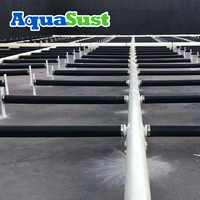 Système d'aération améliorable, tube d'aération 63 mm pour le traitement chimique des eaux usées, garantie de 2 ans