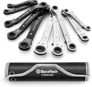Customized Wrench Spanner Set Double Head Ratchet in Different Sizes Hand Tool for Industrial DIY Repairing - Product Image 1