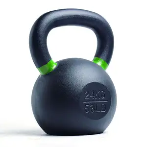 Cổ Đào Tạo Tập Thể Dục Phòng Tập Thể Dục Sức Mạnh Cạnh Tranh Kettlebells Đúc Sắt Kettlebells Với Grip